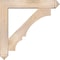 Ekena Millwork Balboa Arts and Crafts Smooth Bracket w/ Offset Brace, Douglas Fir, 7 1/2"W x 42"D x 42"H BKT0806X42X42BOA03SDF - alternate 4